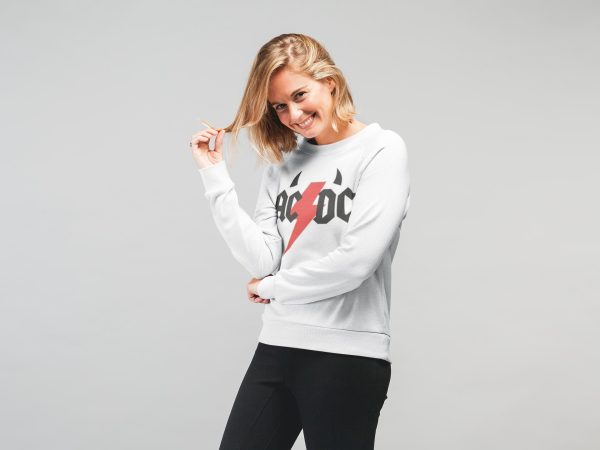 Buzo o canguro mujer felpa ACDC