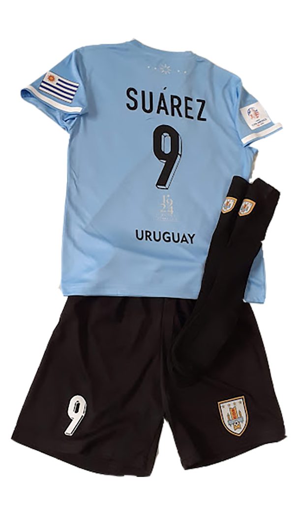 Equipo de futbol Urugiuay Luis suarez para niños