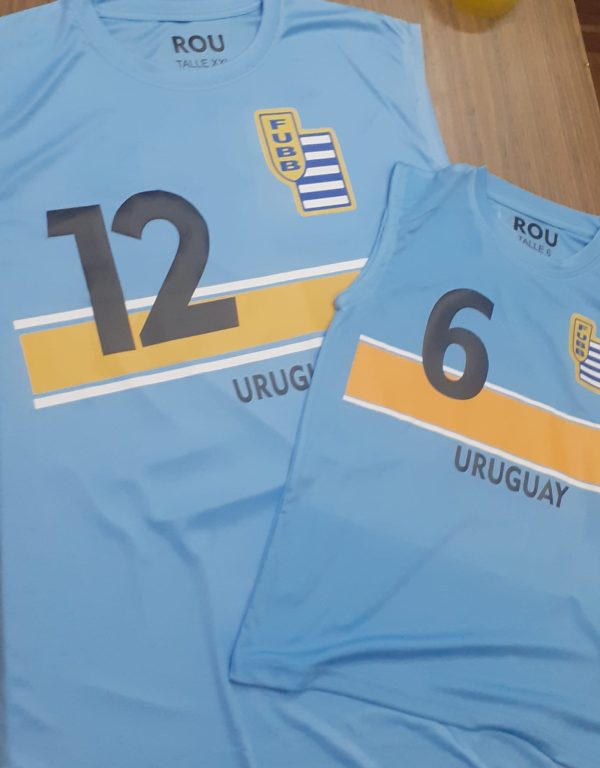 Equipo de Basquetbol Uruguay para niño