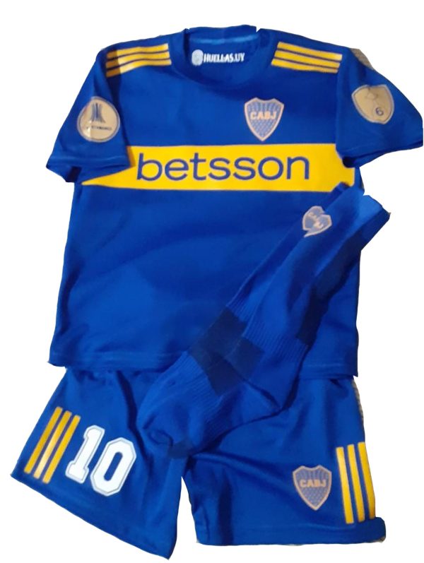 Equipo de futbol para niño Boca Edinson Cavani