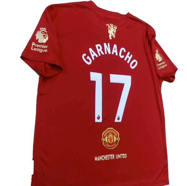 Equipo manchesterunired de futbol para niño personalizado
