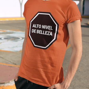 Camiseta Alto nivel de belleza