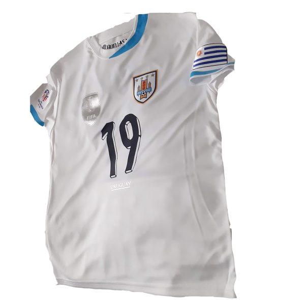 Equipo de futbol Uruguay para niño