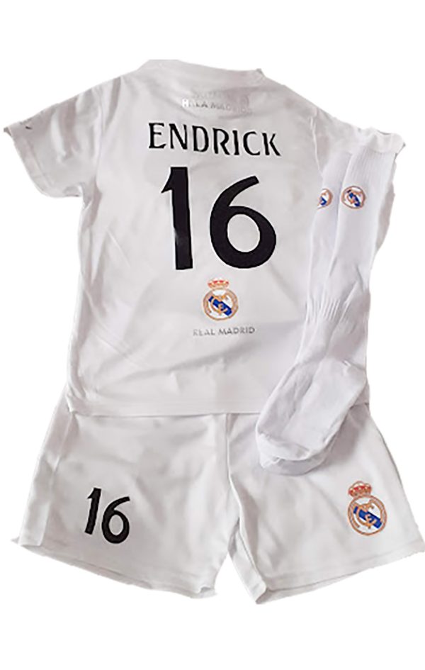 Equipo de fútbol para niño Real Madrid Endrick