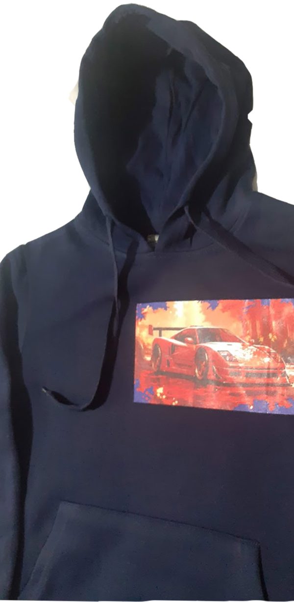 Buzo o Canguro Auto Ferrari personalizado