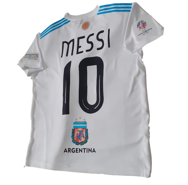 Equipo de futbol Argentina para niños