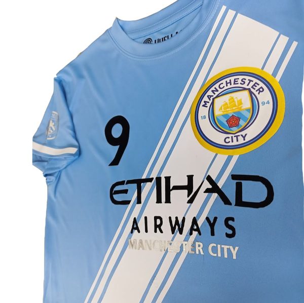Equipo Manchester city de futbol para niño personalizado