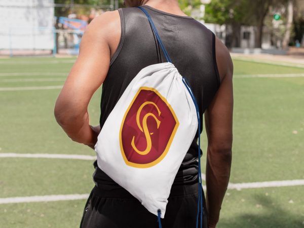 Bolso tipo mochila con cordon Colegios