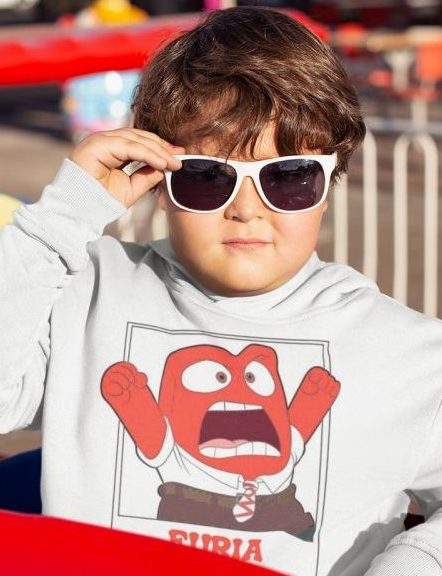 Campera algodónpelicula Intensamente niño