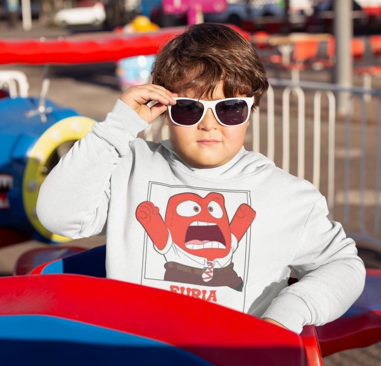Campera algodónpelicula Intensamente niño