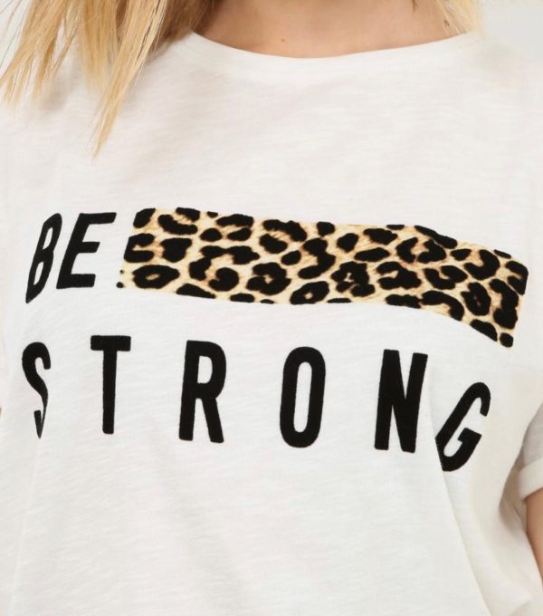 Camiseta mujer be strong