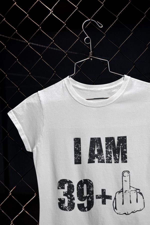 Camiseta Cumpleaños 39 mas 1