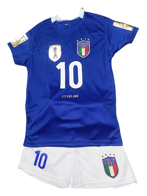 Equipo Italia de futbol para niño personalizado