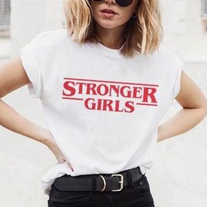 Camiseta mujer Stronger girls