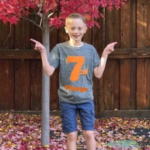 Camiseta Cumpleaños Joaco 7 años