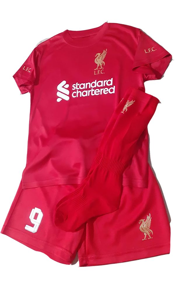 Equipo de futbol para niños Darwin Nuñez Liverpool