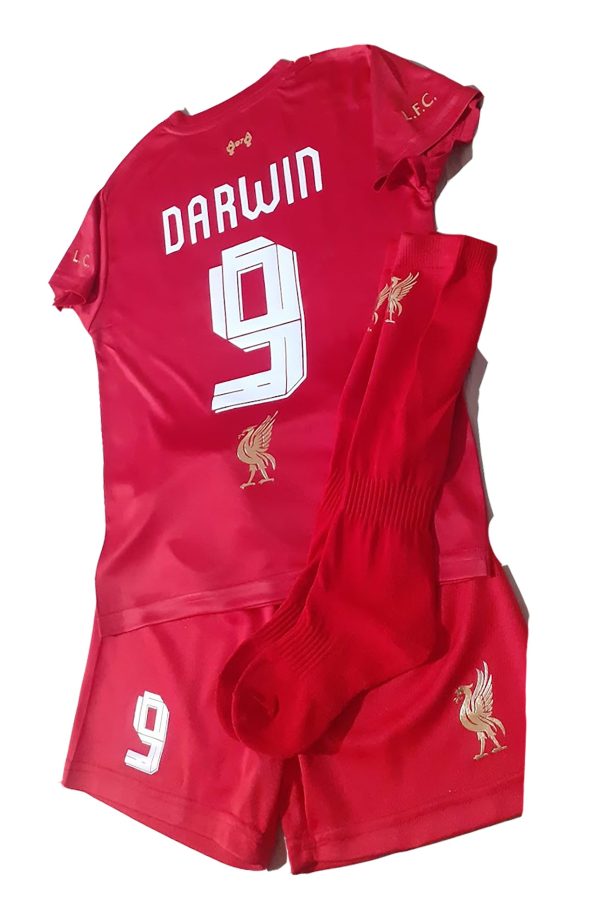 Equipo Liverpool para niños Darwin Nuñez