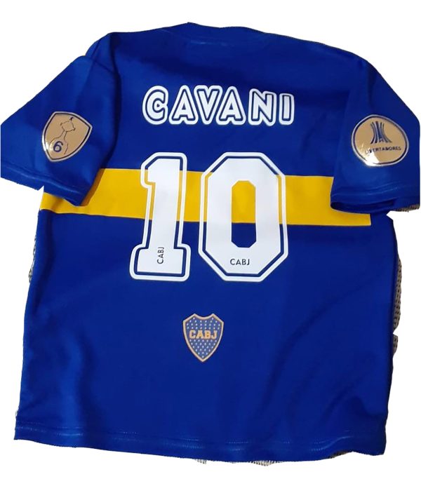 Equipo de futbol para niño Boca Edinson Cavani