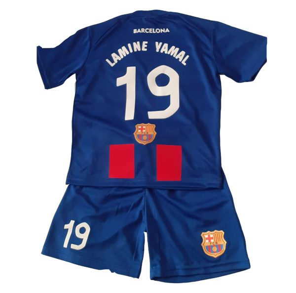 Equipo de futbol Barcelona Lamile Yamal niño