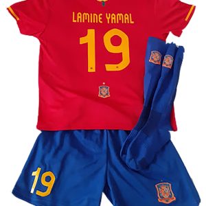 Equipo de futbol de España para niño
