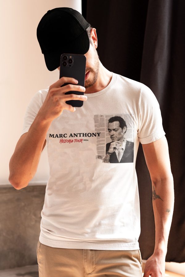 Camiseta hombre Marc Anthony Historia Tour 2024