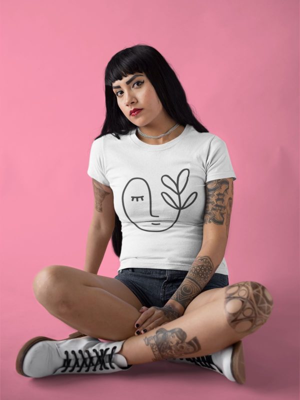 camiseta dama caralineal