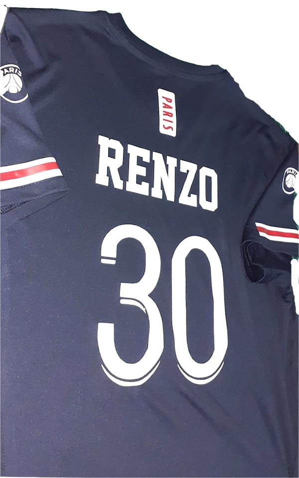 Equipo de futbol para niño PSG personalizado