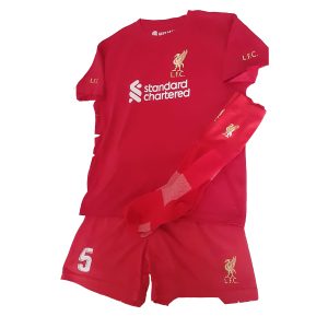 Equipo de fútbol Liverpool para niño personalizado