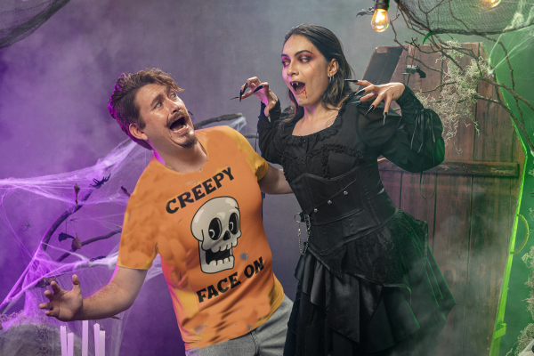 Disfraz Creepy Halloween adulto