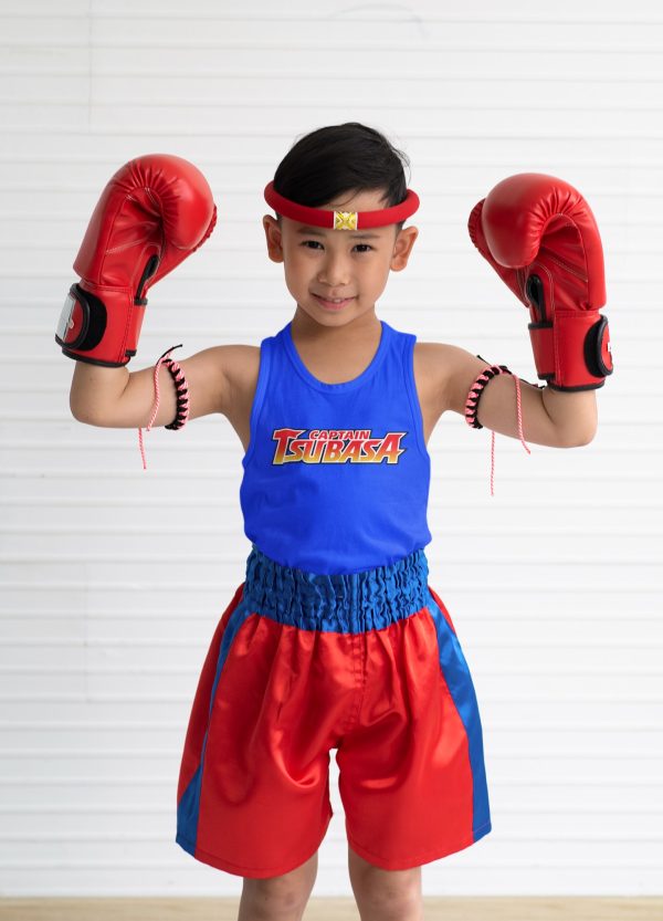 Indumentaria deportiva Boxeo camiseta, short y accesorios