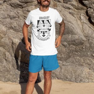 Camiseta dry hombre Uruguay turistica Carnaval